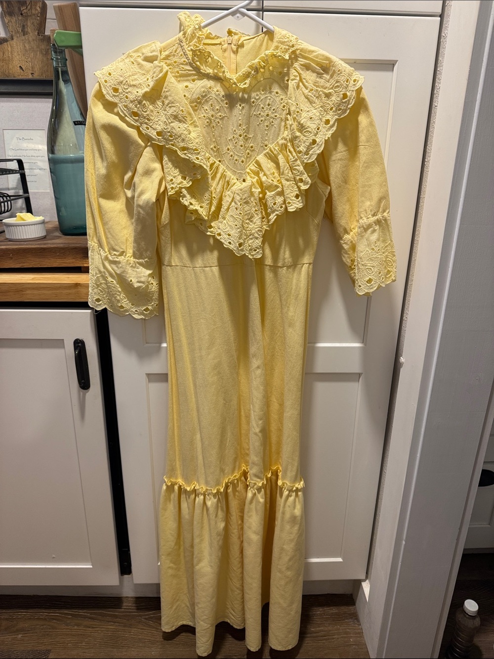 Vintage Yellow Dress Size 2 SO CUTE!!!